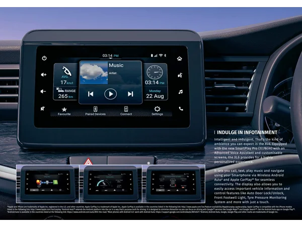 maruti suzuki xl6 xl6-alpha-plus-petrol-automatic-dual-tone-smart-hybrid interior